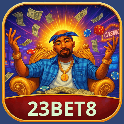 Imagem promocional da 23BET8 mostrando a plataforma e suas vantagens