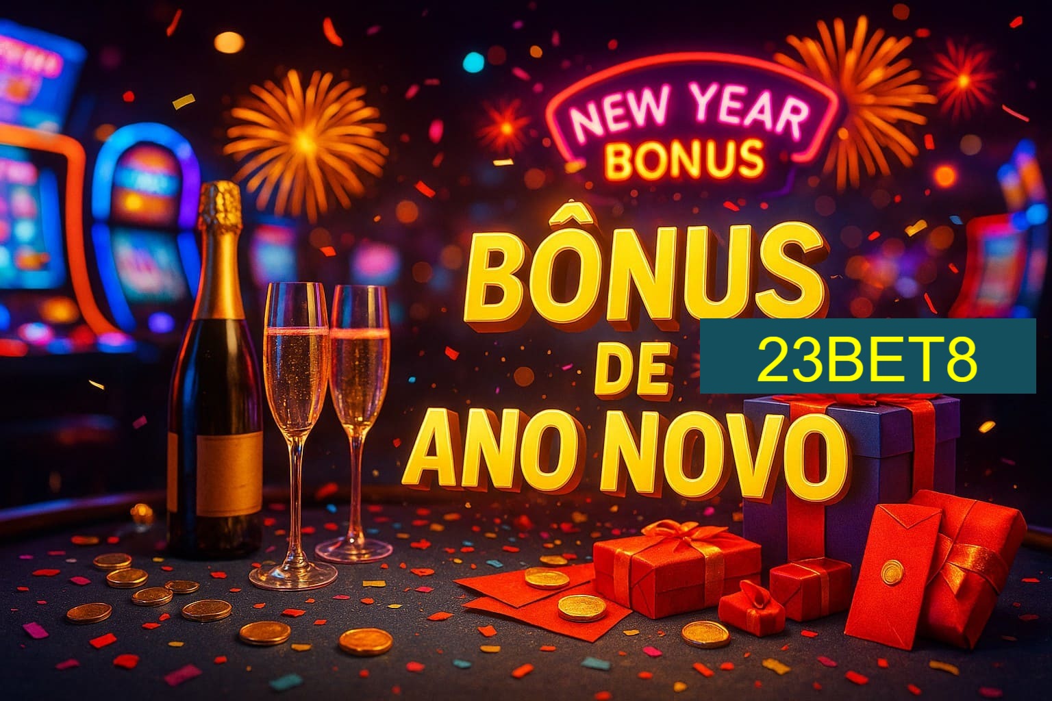 Promoções de Ano Novo no 23BET8